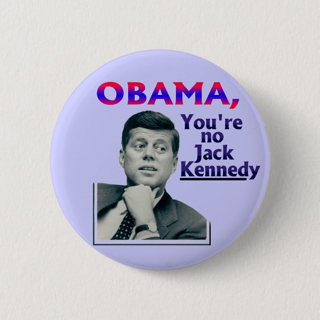 anti-Obama 2 Inch Round Button (Front)