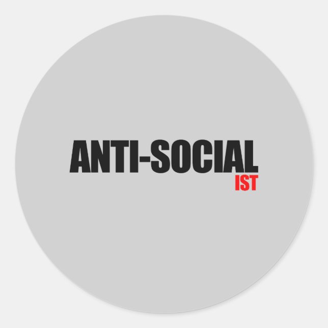 Anti-Obama - Anti-Socialist 2 Classic Round Sticker (Front)