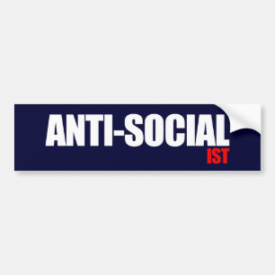 Anti-Obama - Anti-Socialist Bumper Sticker