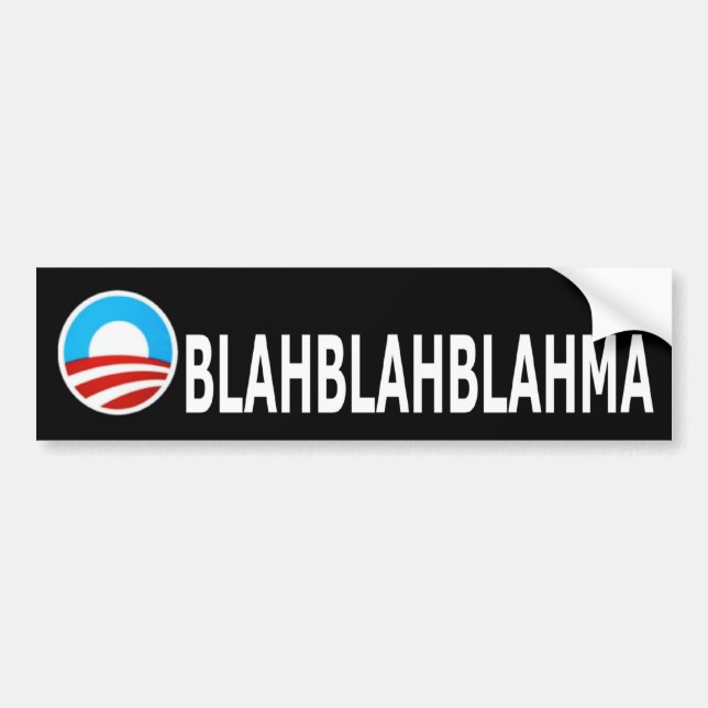 Anti Obama Bumper Sticker (Front)