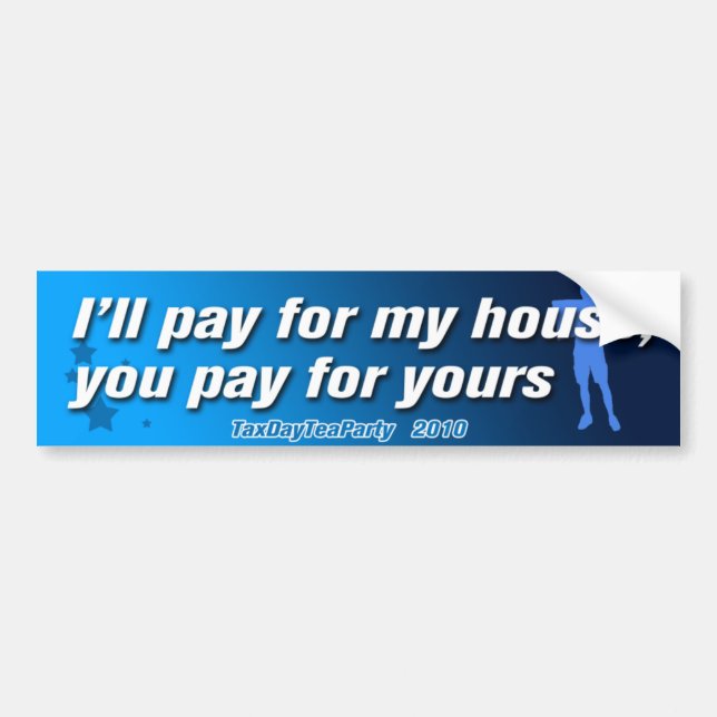 Anti-Obama Bumper Sticker (Front)