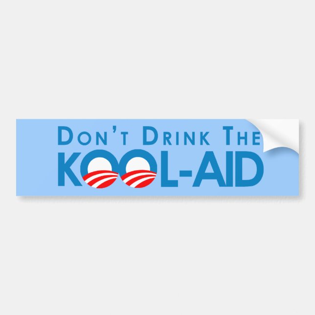 Anti-Obama Bumper Sticker (Front)
