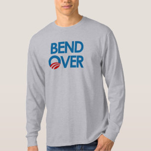 Anti-Obama - courbure au-dessus de T-SHIRT