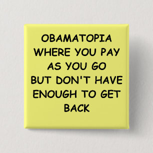 anti-obama joke 2 inch square button