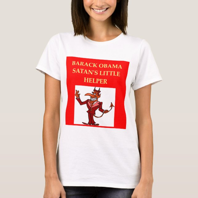 anti obama joke T-Shirt (Front)