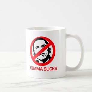 Anti-Obama - Obama Sucks Coffee Mug