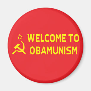 Anti Obama Obamunism Magnet