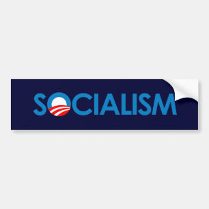 Anti-Obama - Socialism Bumper Sticker