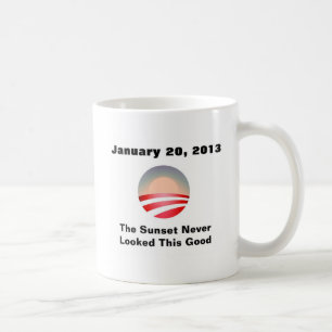 Anti-Obama Sunset and Change Coffee Mug