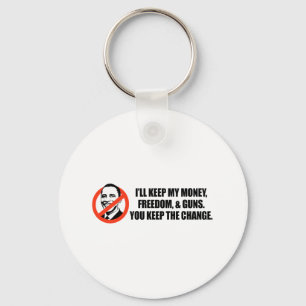 Anti-Obama T-shirt - You keep the change Keychain