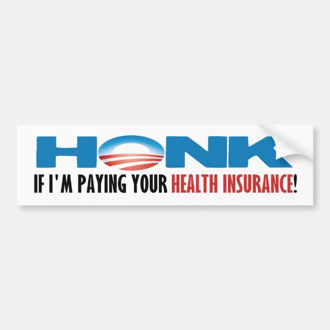 Anti ObamaCare Bumper Sticker (Front)