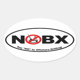 Anti-Offshore Drilling Outer Banks Sticker