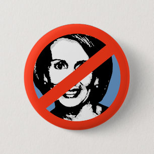 ANTI-PELOSI: ANTI-Nancy Pelosi 2 Inch Round Button