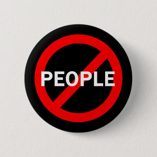Anti-People 2 Inch Round Button