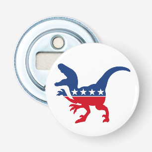 Anti-Politics Patriotic T-Rex Bottle Opener