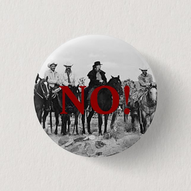 Anti-Posse I 1 Inch Round Button (Front)