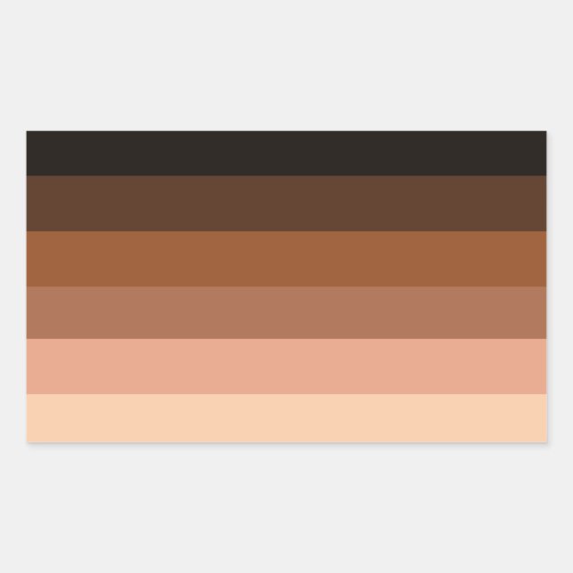 Anti-Racism BIPOC Pride Flag Sticker (Front)