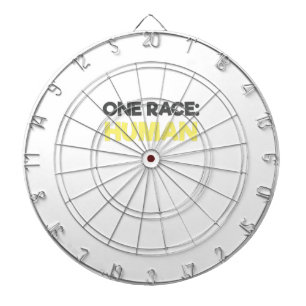 Anti Racism One Race Human Dartboard