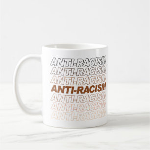 Anti-Racism Pattern Coffee Mug