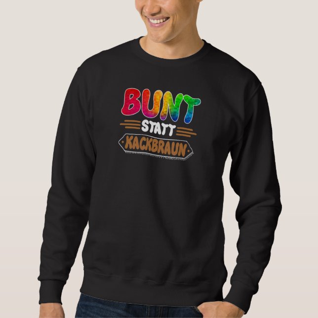 Anti Rassism Sweatshirt (Front)