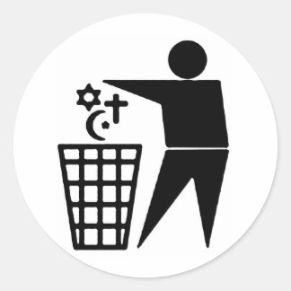 Anti-Religion Sticker
