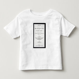 Anti-removal tract, by Cherokee Nation, in reponse Toddler T-shirt