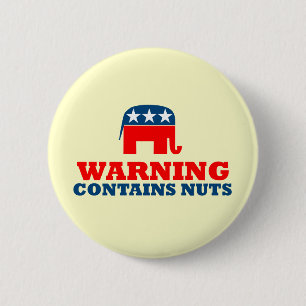 Anti Republican 2 Inch Round Button