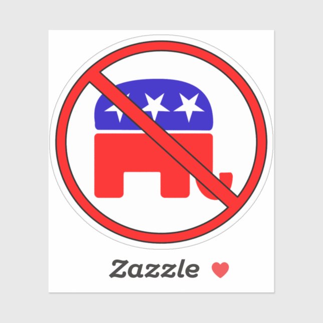 Anti Republican Elephant (Sheet)