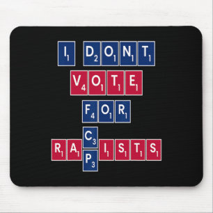 Anti Republican Liberal Equality Vote Blue Progres Mouse Pad