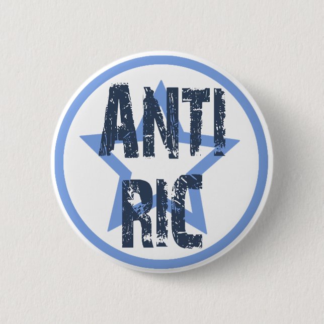 Anti-RIC 2 Inch Round Button (Front)