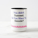 Anti-Secession Coffee Mug<br><div class="desc">The secessionist are big babies!</div>