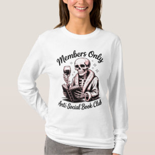 Anti-Social Book Club  T-Shirt