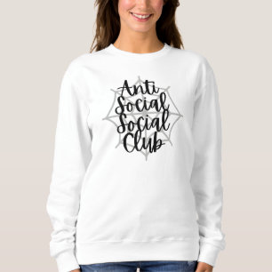 Anti Social Club Funny Pullover 