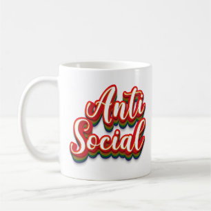 Anti Social Coffee Mug