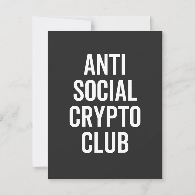 Anti Social Crypto Club (Front)