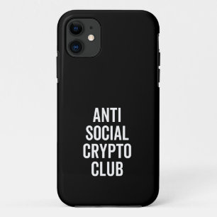 Anti Social Crypto Club iPhone 11 Case