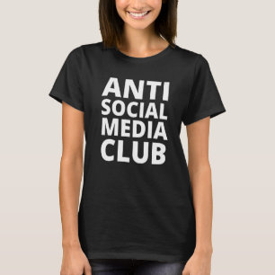 Anti Social Media Club - Funny Premium T-Shirt