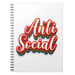 Anti Social Notebook