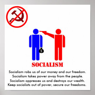 Anti-Socialism Poster