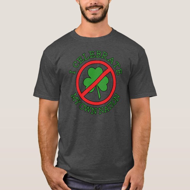 Anti St Patrick's Day T-Shirt (Front)