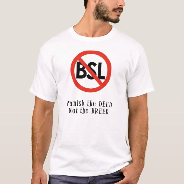 Anti T-shirt de BSL : Punissez le contrat, pas la (Devant)