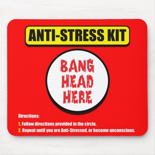 Anti tapis de souris de kit d'effort (Devant)