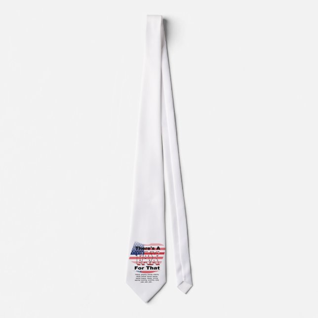 Anti-Tax (United States) Tie (Front)
