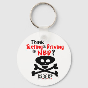 Anti-Texting While Driving Keychain