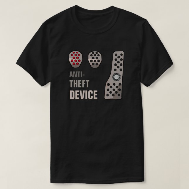 ANTI-THEFT MANUAL T-Shirt (Design Front)