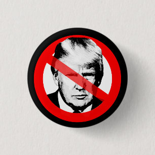 Anti Trump 1 Inch Round Button
