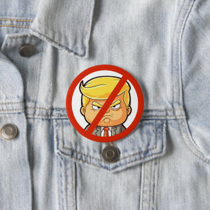 Anti-Trump 3 Inch Round Button