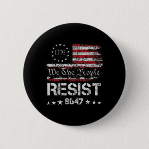 Anti Trump 8647 Resist Impeach Trump Impeach 47 86 2 Inch Round Button