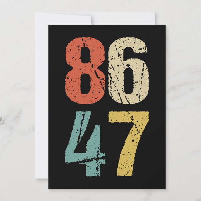 Anti-Trump - 86 47 I (Front)