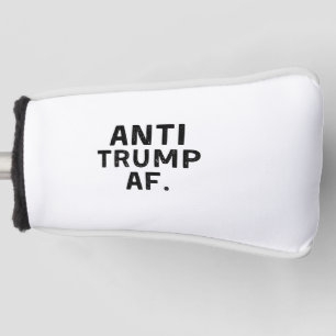 Anti Trump AF American Democracy Golf Head Cover